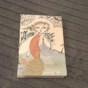 Wuthering Heights by Emily Brontë — Illustrated Paperback, Cream & Red Cover